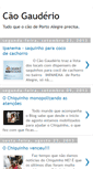 Mobile Screenshot of caogauderio.com.br
