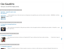 Tablet Screenshot of caogauderio.com.br
